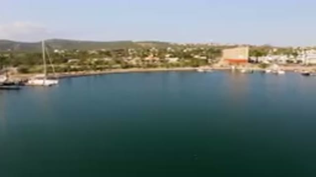 PUERTO LOS CABOS BCS MEXICO-2023: Large Body Of Water With A Boat In It