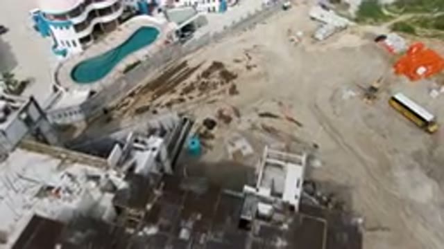 SAN JOSE DEL CABO BCS MEXICO-2023: Construction Site With A Pool And A