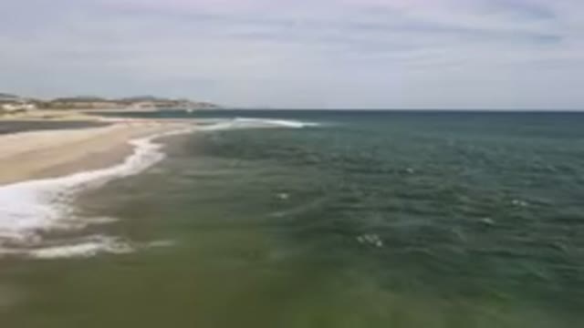SAN JOSE DEL CABO BCS MEXICO-2023: Surfers Riding Waves On The Beach