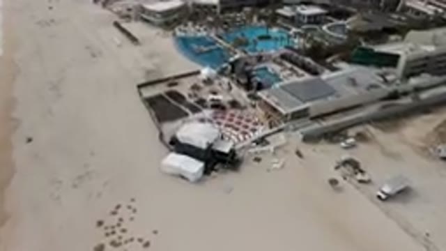 SAN JOSE DEL CABO BCS MEXICO-2023: Aerial Beach Resort Spring Break