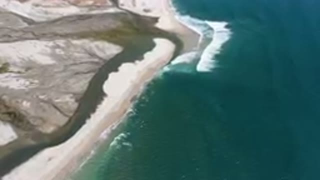 SAN JOSE DEL CABO BCS MEXICO-2023: Aerial Beach And A Body Of Water