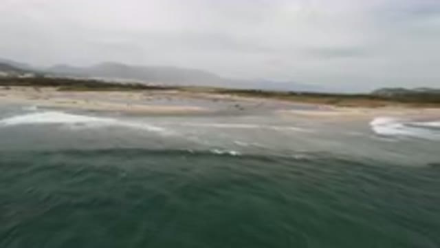 SAN JOSE DEL CABO BCS MEXICO-2023: Beach From A Boat In The Water