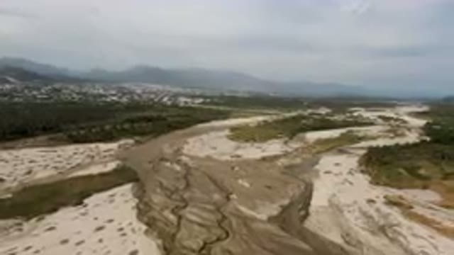 SAN JOSE DEL CABO BCS MEXICO-2023: River Running Through A Valley With A