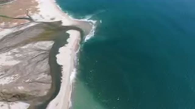 SAN JOSE DEL CABO BCS MEXICO-2023: Aerial Beach And A Body Of Water
