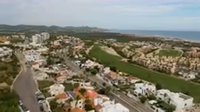 SAN JOSE DEL CABO BCS MEXICO-2023: Aerial Golf Course And Golf Course Landscape