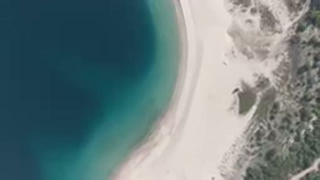 LOS FRAILES BCS MEXICO-2023: Beach And A Body Of Water From A Plane