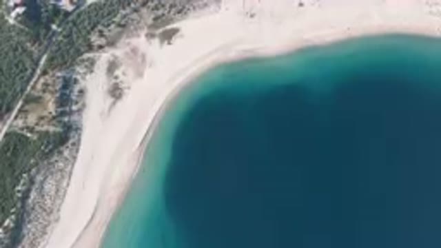 LOS FRAILES BCS MEXICO-2023: Aerial Beach And A Body Of Water