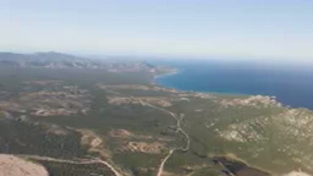LOS FRAILES BCS MEXICO-2023: Winding Road In The Mountains