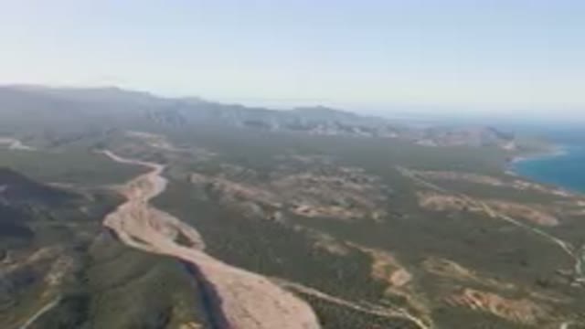 LOS FRAILES BCS MEXICO-2023: Winding Road In The Mountains