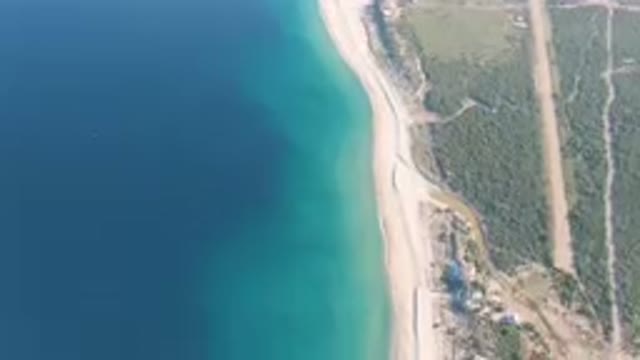 LOS FRAILES BCS MEXICO-2023: Aerial Beach And Body Of Water