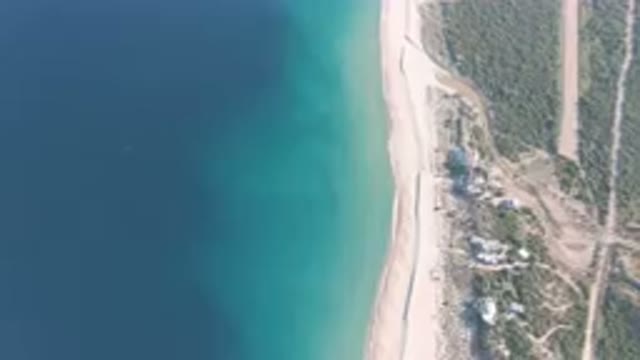 LOS FRAILES BCS MEXICO-2023: Beach And A Body Of Water From A Plane