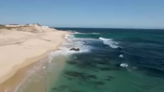 SHIPWRECKS BEACH LOS CABOS BCS MEXICO-2023: Beach With A Sandy Shoreline And A Rocky Coastline