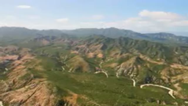 CABO PULMO BCS MEXICO-2023: Mountains With A Winding Road In The Middle Of Them
