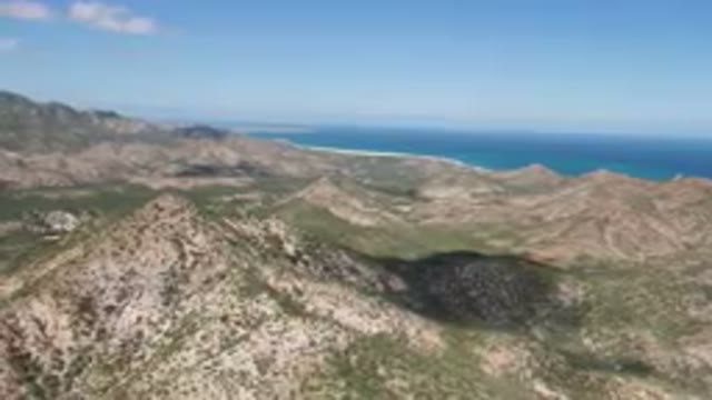 CABO PULMO BCS MEXICO-2023: Mountains With A View Of The Ocean And A Beach