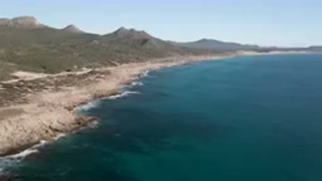 LAGUNA BEACH LOS CABOS BCS MEXICO-2023: Beach With A Mountain In The Background