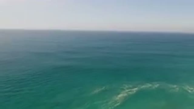 MIGRINO BCS MEXICO-2023: Flying Over The Ocean With A Beach And A Beach House