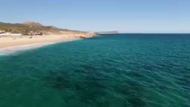 LAGUNA BEACH LOS CABOS BCS MEXICO-2023: Beach With Clear Blue Water