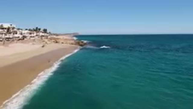 LAGUNA BEACH LOS CABOS BCS MEXICO-2023: Beach With A Cliff And A Body Of Water
