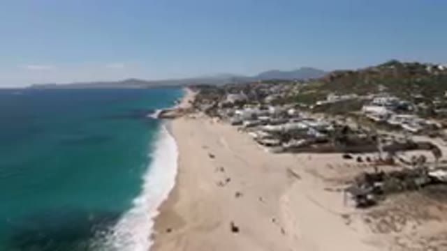 LAGUNA BEACH LOS CABOS BCS MEXICO-2023: Beach With A Lot Of Houses And A Lot Of
