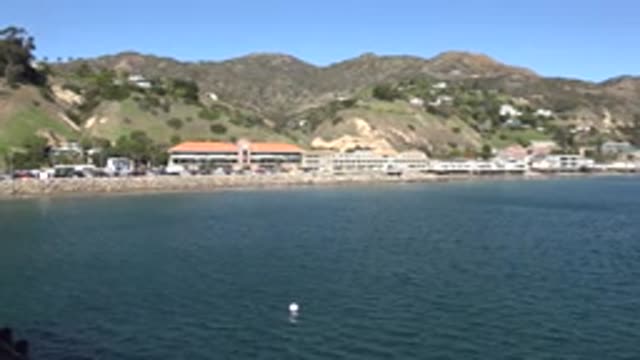 MALIBU CALIFORNIA-2020: Resort Filmed From The Distance Showing The Beauty Of
