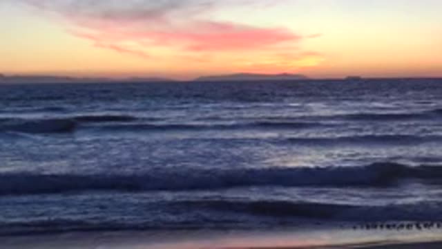 HUNTINGTON BEACH CALIFORNIA-2020: Nature Awesome Beach Ocean And Sky In Usa