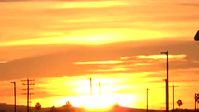 HUNTINGTON BEACH CALIFORNIA-2020: Enjoying A Beautiful Sunset In The City That