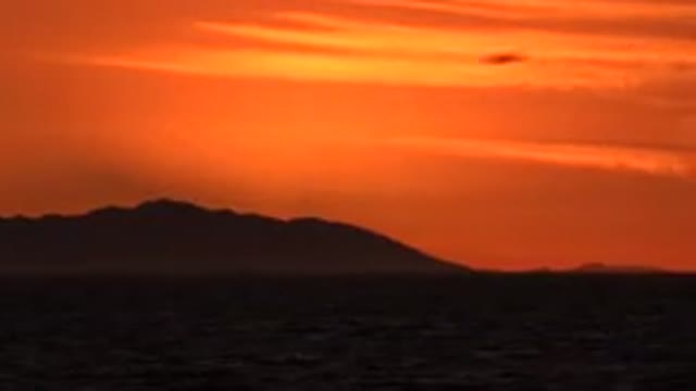 HUNTINGTON BEACH CALIFORNIA-2020: A Beautiful Sunset Landscape For A Late Evening