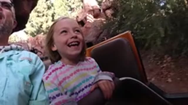DISNEYLAND CALIFORNIA-2020: My Daughter Loves The Thrill Of Going Up On The Roller Coaster