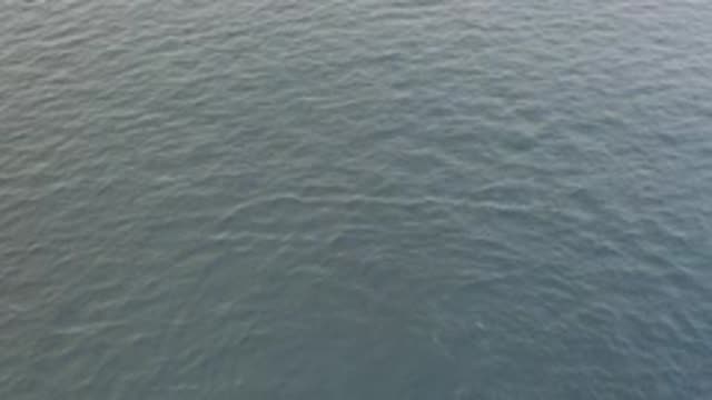 EAST CAPE BAJA CALIFORNIA SUR-2019: The Vast Blue Ocean Ripples As The Camera Moves