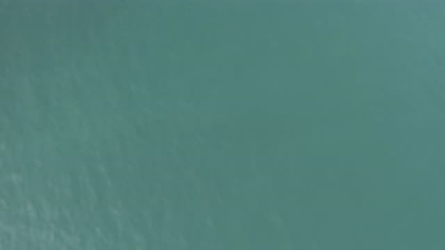 EAST CAPE BAJA CALIFORNIA SUR-2019: Long Unbroken Top-Down Shot Of Water