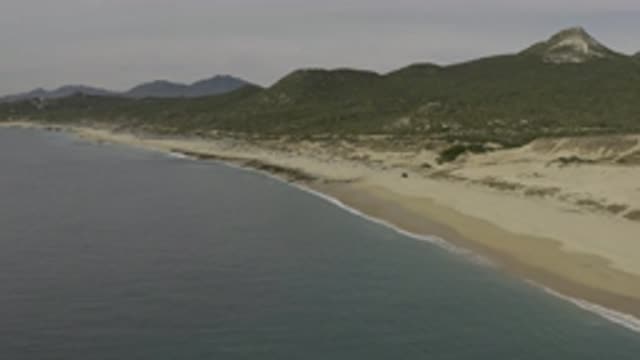 EAST CAPE BAJA CALIFORNIA SUR-2019: The Seashore Is Quiet Peaceful Beside A