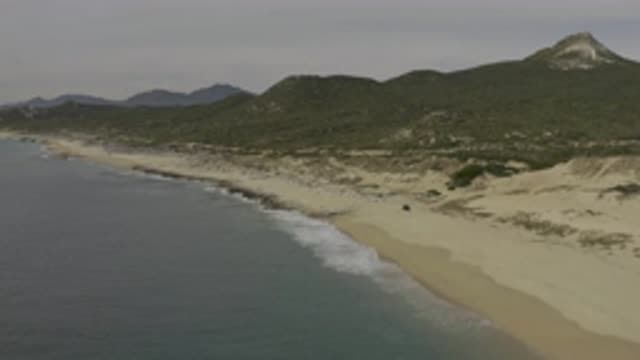 EAST CAPE BAJA CALIFORNIA SUR-2019: As The Playful Waves Hit The Shore The