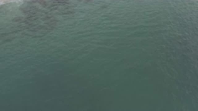 EAST CAPE BCS MEXICO-2019: Shallow Aquamarine Water Flows Over Rocks Producing White Foam