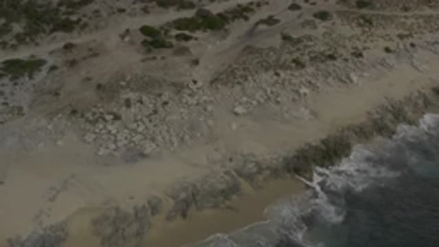 EAST CAPE BCS MEXICO-2019: Aerial View Of A Beautiful Seashore