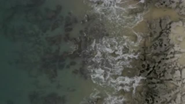 EAST CAPE BCS MEXICO-2019: A Rotating Shot Of A Little Landscape With Rough