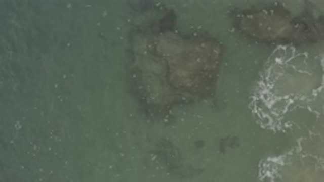 EAST CAPE BCS MEXICO-2019: Video Showing The Ocean Part Of The Tidal Zone With Rocks