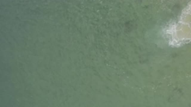 EAST CAPE BCS MEXICO-2019: Calm And Relaxing Nature Ocean Waves In The Middle Of