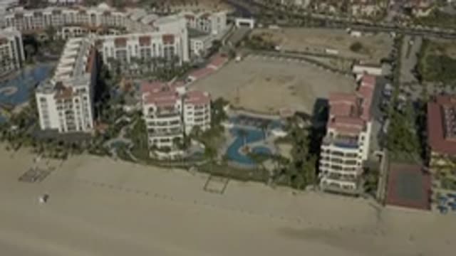 EAST CAPE BCS MEXICO-2019: Aerial Footage of Large Resort Showing Five Buildings