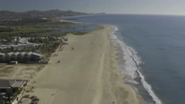 EAST CAPE BCS MEXICO-2019: The Aerial View Of A Beach And A Lot Of Area And Blue
