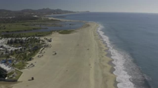 EAST CAPE BCS MEXICO-2019: The Sea And Seashore With Calm Water On A Clear Day