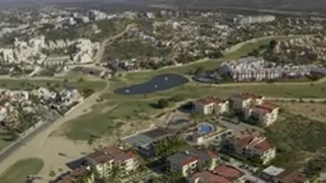 EAST CAPE BCS MEXICO-2019: A Lake Inside The City As A Part Of A Golf Field
