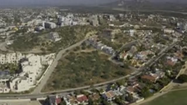 EAST CAPE BCS MEXICO-2019: Drone Ascends To Film A Mountainous Capacity Reveals