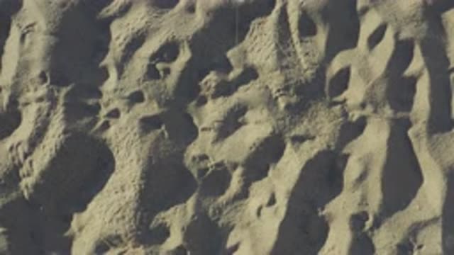 EAST CAPE BCS MEXICO-2019: Ripples Of Sand Dunes Spread Across A Giant Desert