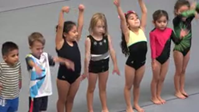CABO SAN LUCAS MEXICO-2020: Children's Exercise Warm Up Routine