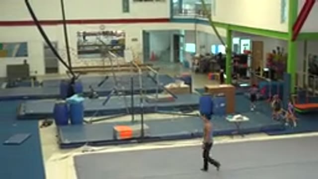 CABO SAN LUCAS MEXICO-2020: Man Wearing Black Pants Walks Across Grey Floor Mat
