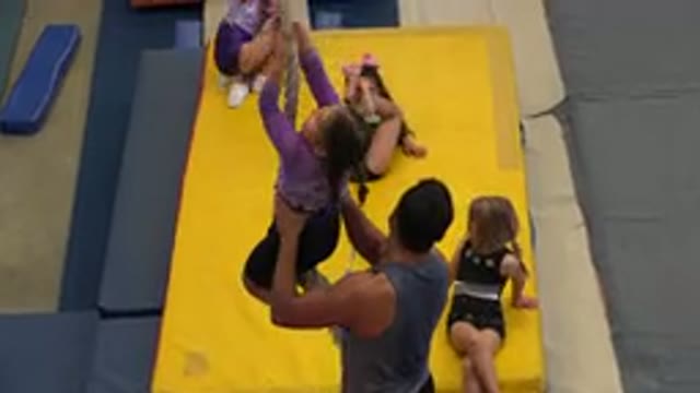 CABO SAN LUCAS MEXICO-2020: Young Gymnast Achieves Her Goal Of Climbing The Rope