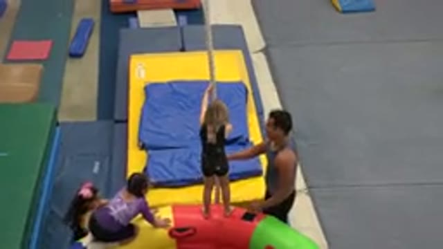 CABO SAN LUCAS MEXICO-2020: Kids Playing On Rope In A Play Area