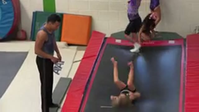 CABO SAN LUCAS MEXICO-2020: Children's Gymnastics Practice