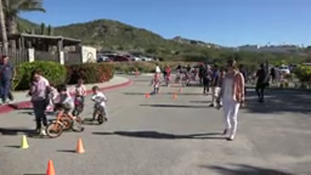 CABO SAN LUCAS MEXICO-2020: Primary School Bike Contest For Its Pupils