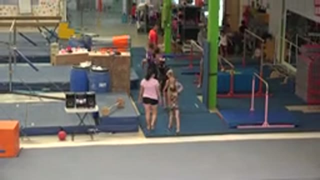 CABO SAN LUCAS MEXICO-2020: Training For A Team Of Gymnastic In A Professional